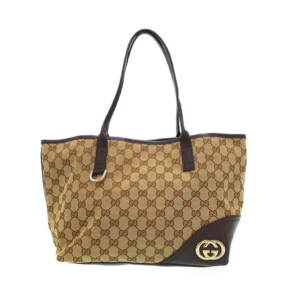 Gucci Tote Bag Brit - Picture 1 of 8